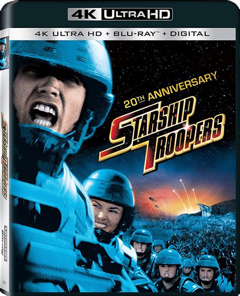 starship troopers blu ray|Starship Troopers 4K